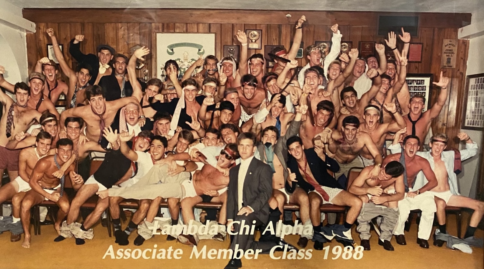 Lambda Chi Alpha Brothers 1988